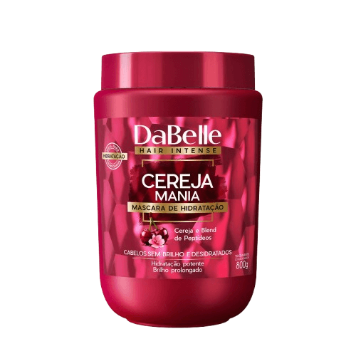 MASCARA DABELLE 800GR CEREJA MANIA | DUTYCOSMETICOS